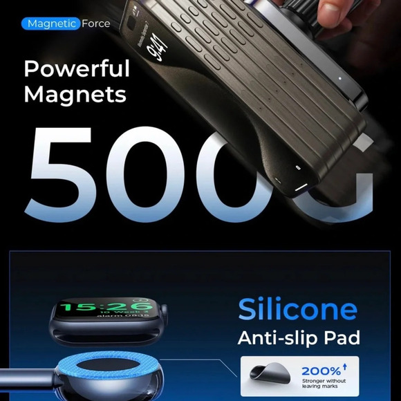 2 in 1 for 18W MagSafe Car Mount Charger - Picture 8 of 10